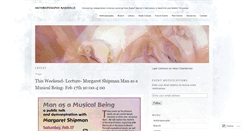 Desktop Screenshot of anthroposophynashville.org